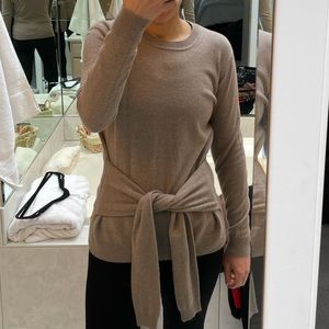 Autumn Cashmere Tie Waist Sweater